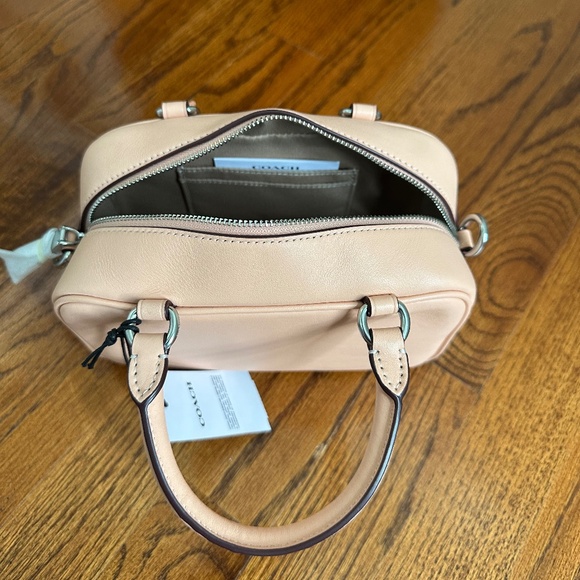 Coach Faded Blush Crossbody Satchel New with Tags - Picture 10 of 16
